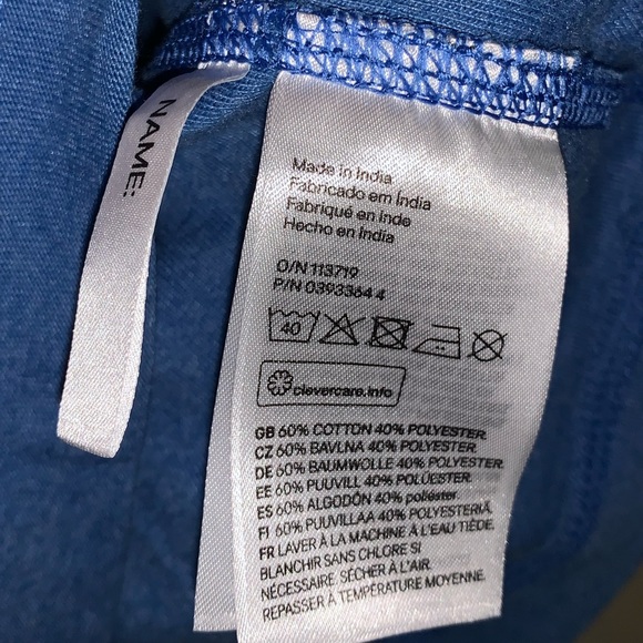 H&M BERLIN HOODIE LIGHTWEIGHT PULLOVER SWEATSHIRT SOCCER JERSEY SHIRT FUTBOL TOP - Picture 9 of 9